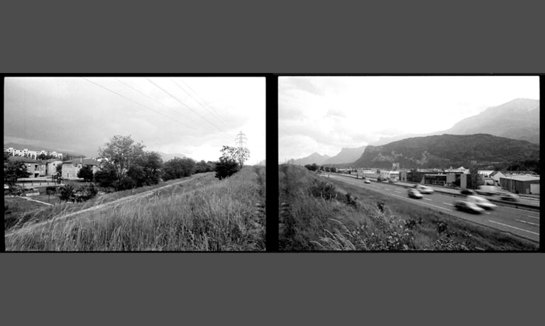 rocade autoroute, projet photographique urbanisme